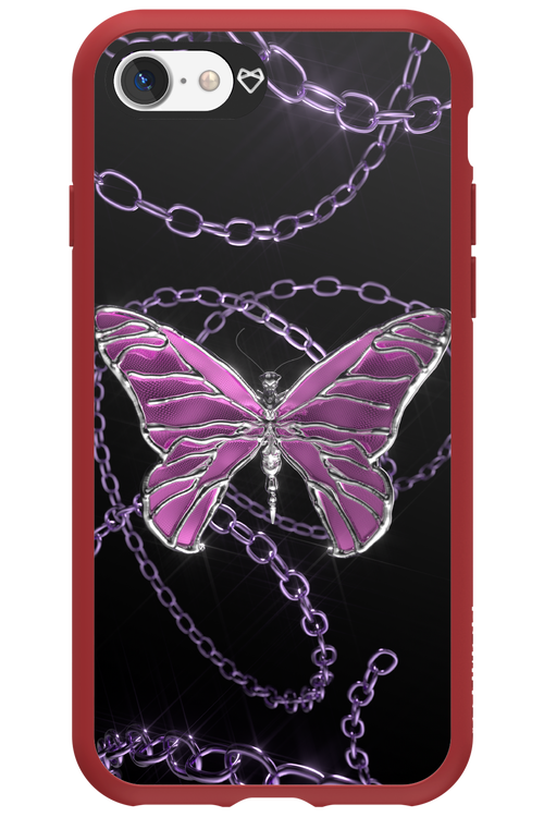 Butterfly Necklace - Apple iPhone 7