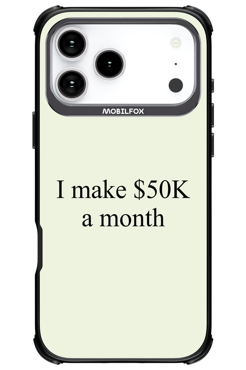 $50K - Apple iPhone 17 Pro Max