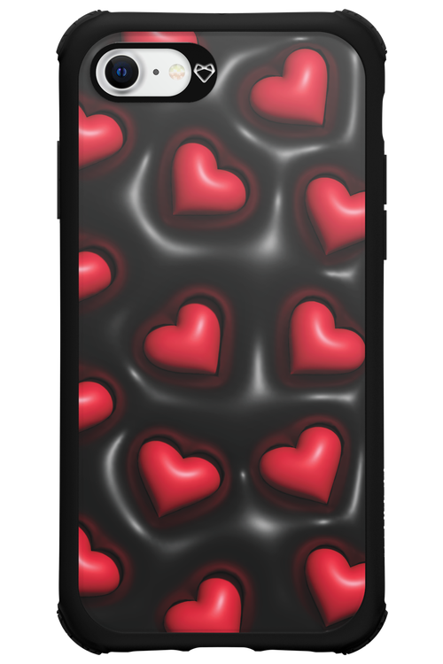 Hearts in love - Apple iPhone 7