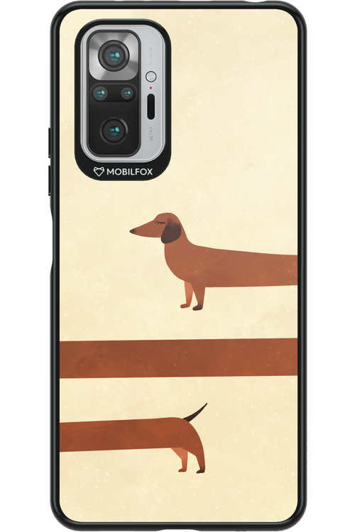 Stretchy Dog - Xiaomi Redmi Note 10 Pro