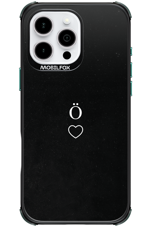 O Black II 2.0 - Apple iPhone 16 Pro Max