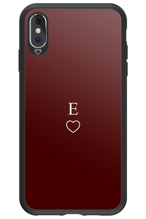 E Burgundia 2.0 - Apple iPhone XS Max