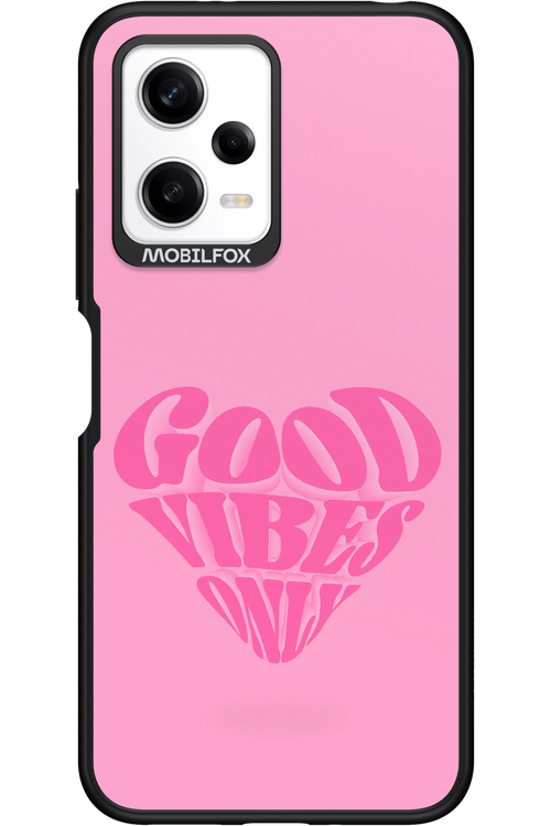 Good Vibes Heart - Xiaomi Redmi Note 12 5G