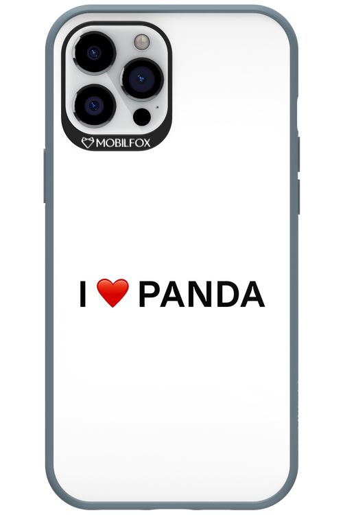 Panda Love White - Apple iPhone 12 Pro Max