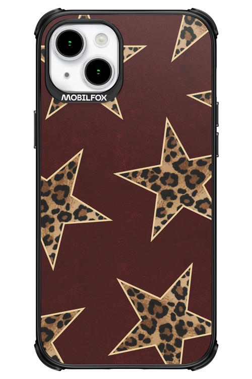 Wild Stars Burgundy - Apple iPhone 15 Plus