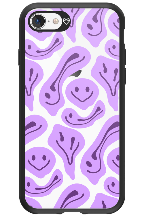 Fluid Smiley Purple - Apple iPhone 8