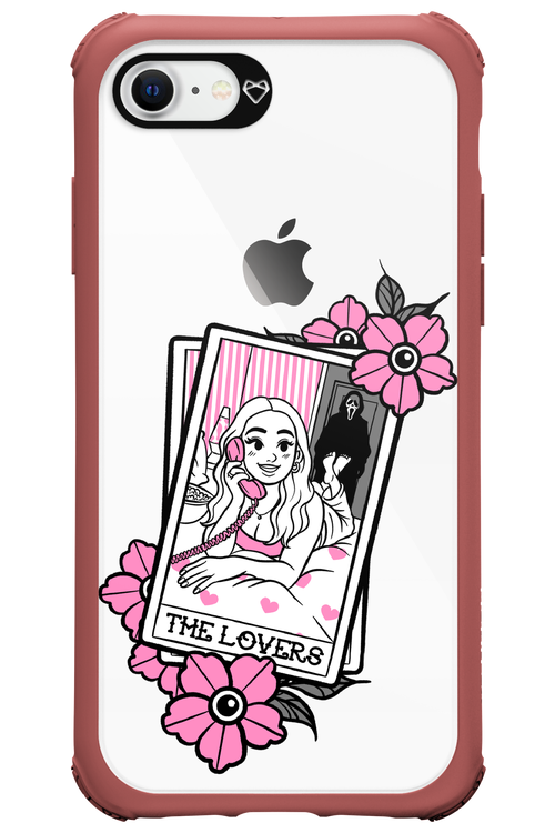 The Spooky Lovers (Transparent) - Apple iPhone 8