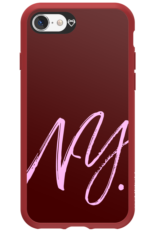 (Dark Blush) NY 2.0 - Apple iPhone SE 2022