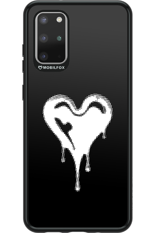 Heart Black - Samsung Galaxy S20+