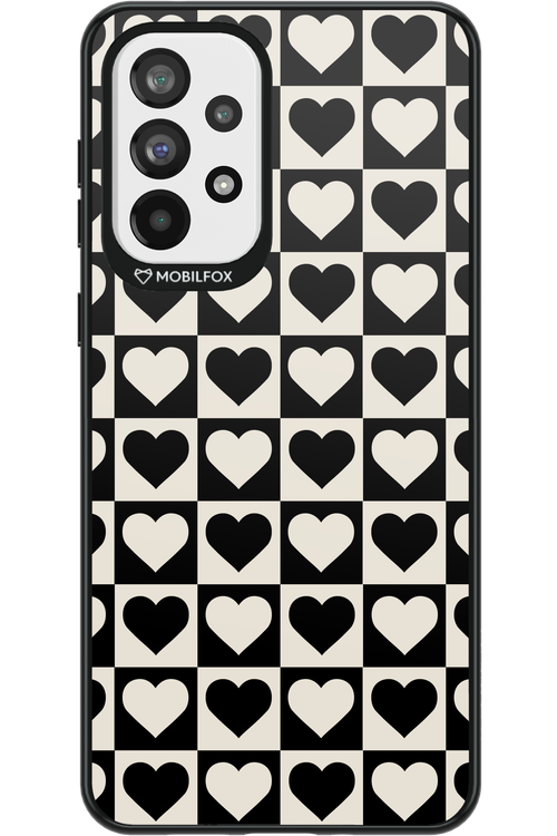 Checkered Heart - Samsung Galaxy A73