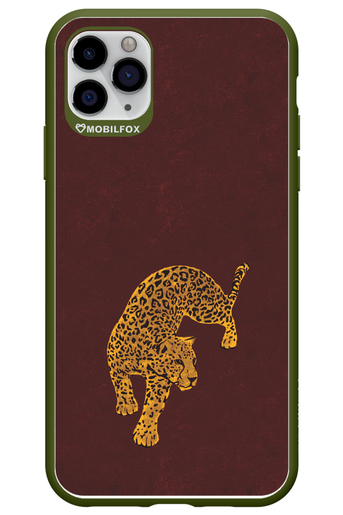 Burgundy Leopard - Apple iPhone 11 Pro Max