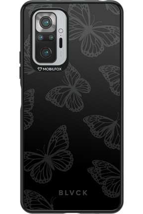 Black Butterflies - Xiaomi Redmi Note 10S