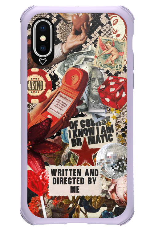 RED VINTAGE - Apple iPhone XS