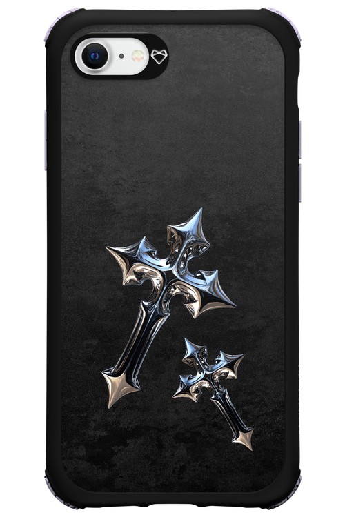 Chrome Crosses - Apple iPhone SE 2022