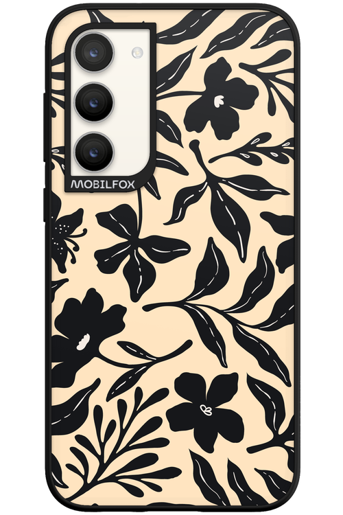 Black Flowers 2.0 - Samsung Galaxy S23 Plus