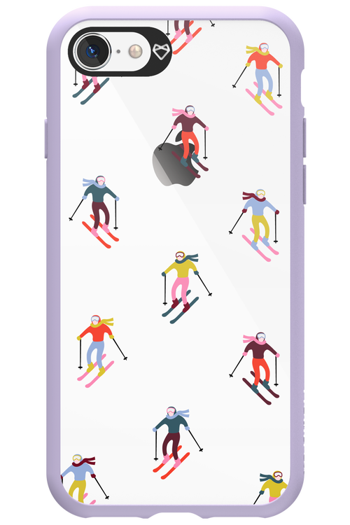 Snow Motion (Transparent) - Apple iPhone 8