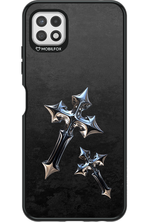 Chrome Crosses - Samsung Galaxy A22 5G