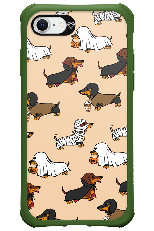 Scary Dachshund - Apple iPhone SE 2020