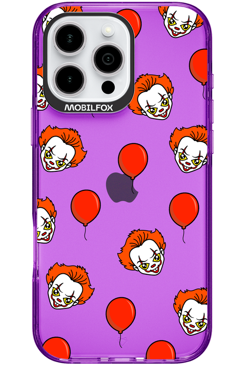 Mystery Clown (Transparent) - Apple iPhone 16 Pro Max