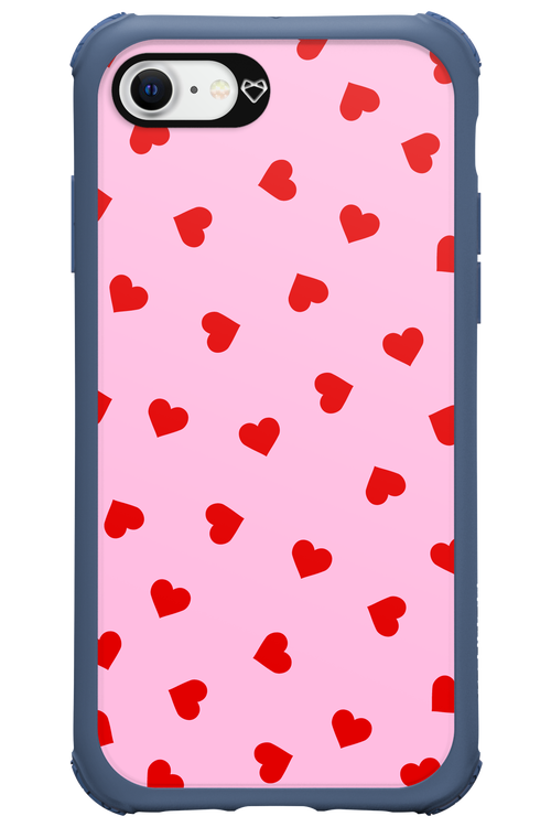 Sprinkle Heart Pink - Apple iPhone 8