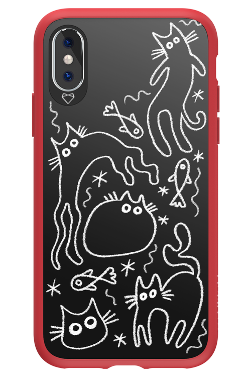 CHALK_CATS 2.0 - Apple iPhone X