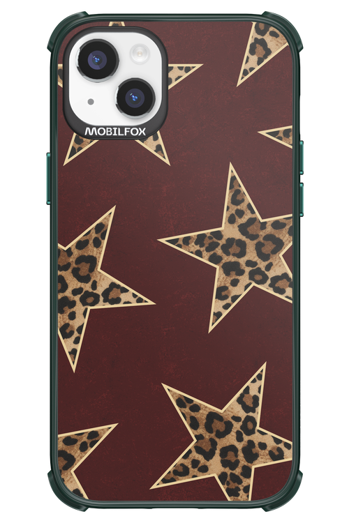 Wild Stars Burgundy - Apple iPhone 14 Plus