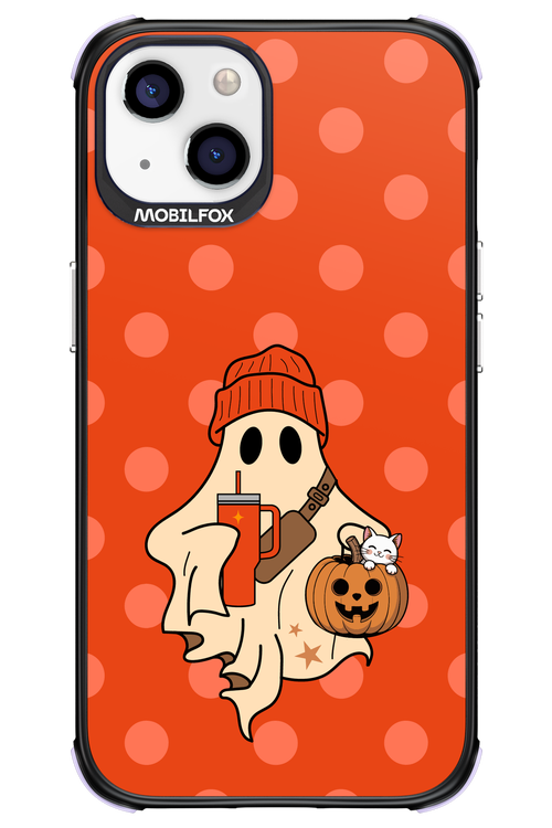 Ghost Girl (Orange) - Apple iPhone 13