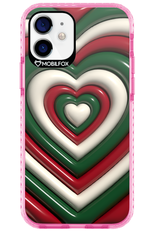 XMAS Hearts - Apple iPhone 12
