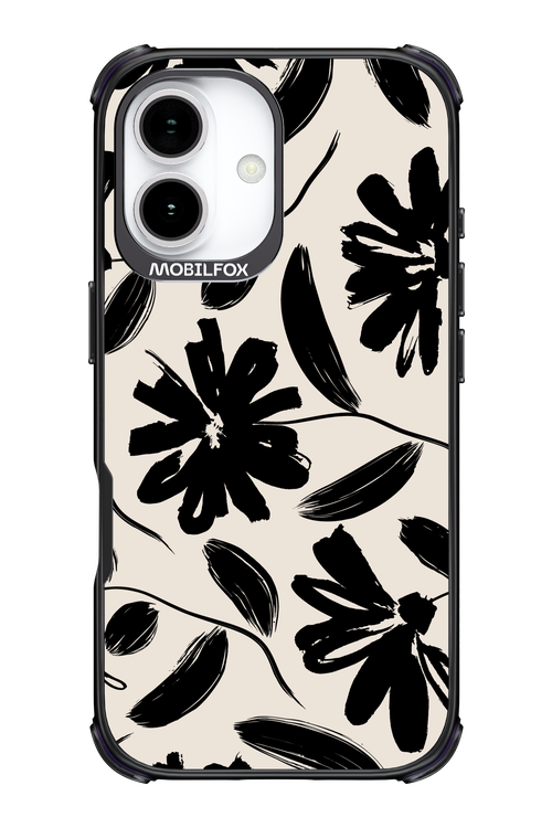 Monochrome Flowerss 2.0 - Apple iPhone 17