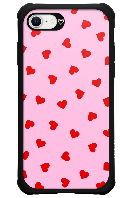 Sprinkle Heart Pink - Apple iPhone 8