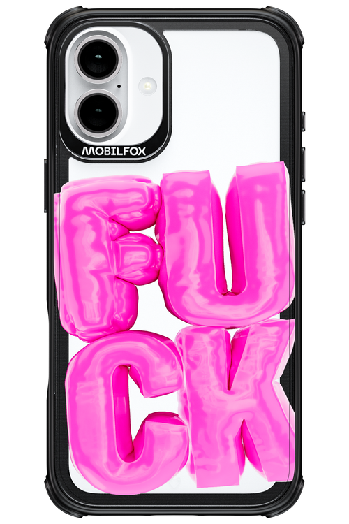 F*ck Transparent - Apple iPhone 16 Plus