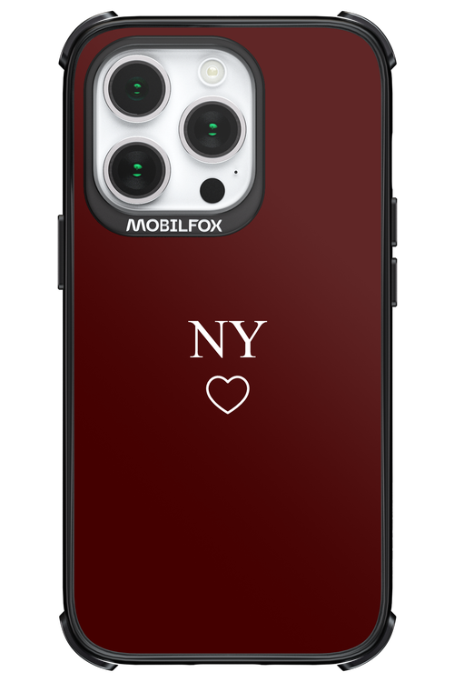 NY Burgundia 2.0 - Apple iPhone 14 Pro