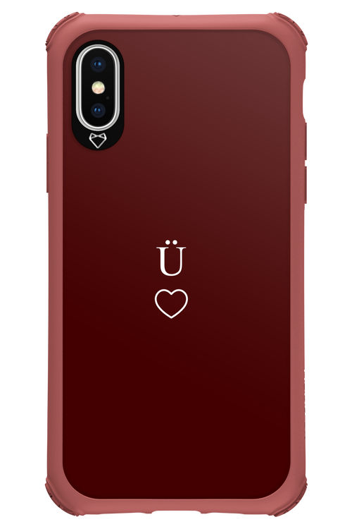 U Burgundia II 2.0 - Apple iPhone XS