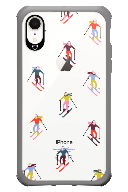 Snow Motion (Transparent) - Apple iPhone XR