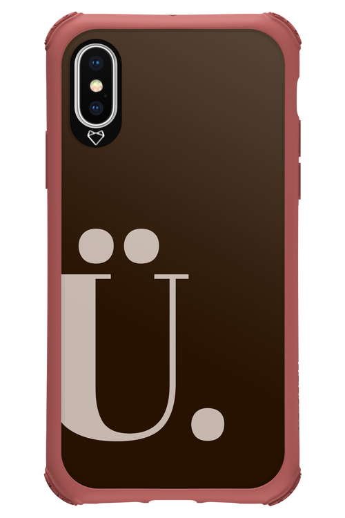 U II (Mokka Foam) - Apple iPhone X