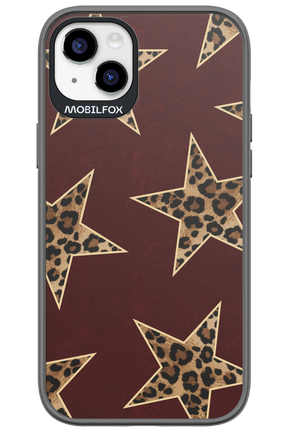Wild Stars Burgundy - Apple iPhone 14 Plus