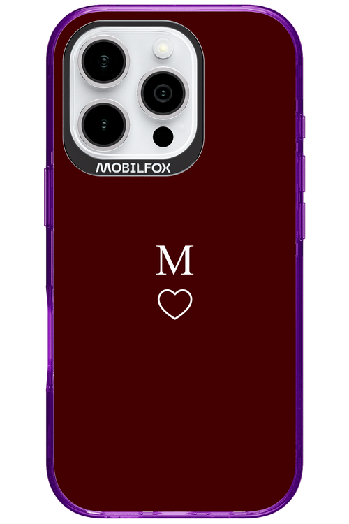 M Burgundia 2.0 - Apple iPhone 16 Pro