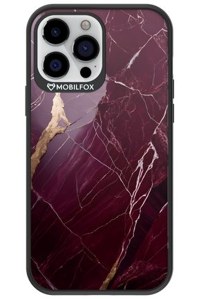 Burgundy Marble - Apple iPhone 13 Pro Max