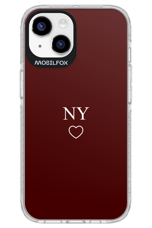 NY Burgundia 2.0 - Apple iPhone 14