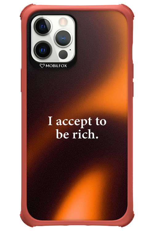 I accept to be rich - Apple iPhone 12 Pro Max