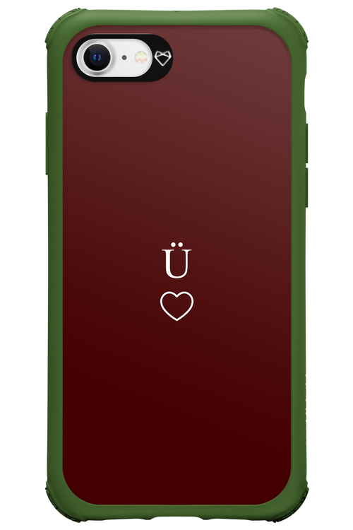 U Burgundia II 2.0 - Apple iPhone 8