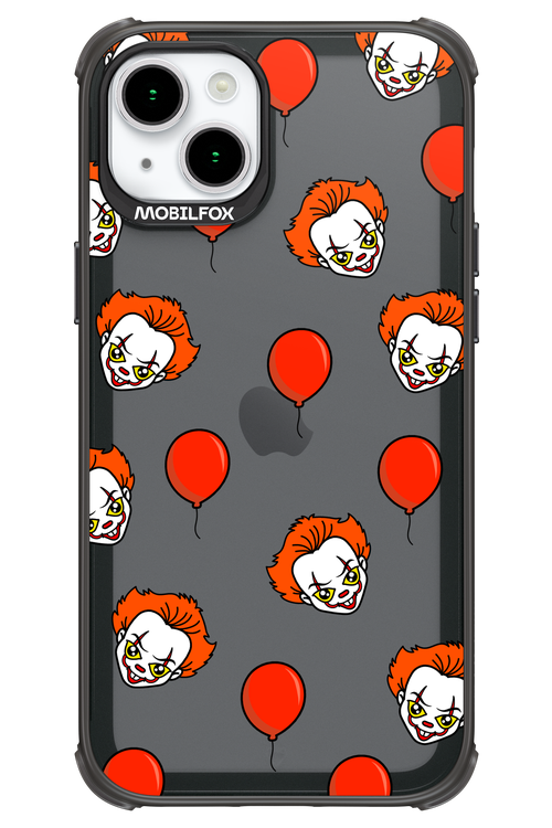 Mystery Clown (Transparent) - Apple iPhone 15 Plus