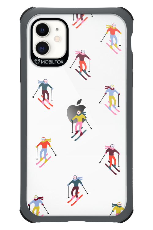 Snow Motion (Transparent) - Apple iPhone 11