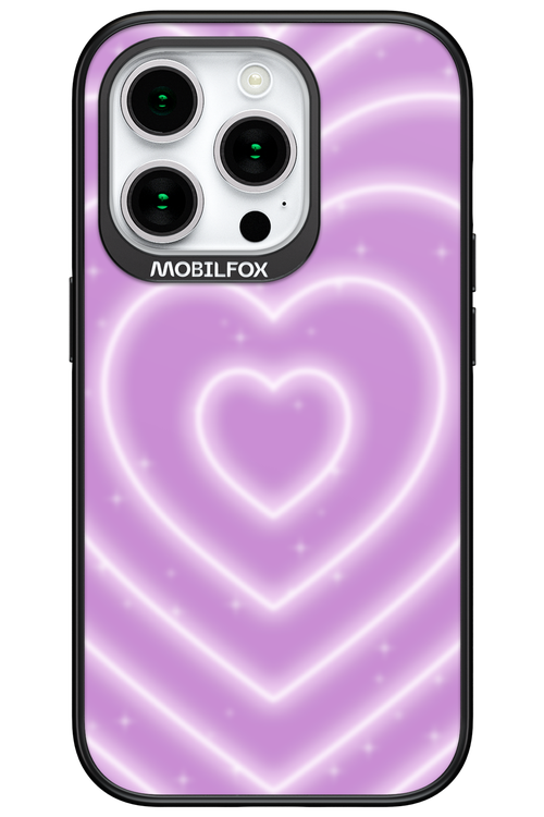 Purple Heart Dreams - Apple iPhone 15 Pro