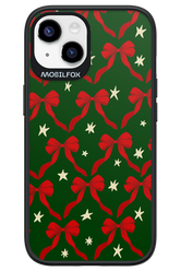 Bow & Stars (Green) - Apple iPhone 14