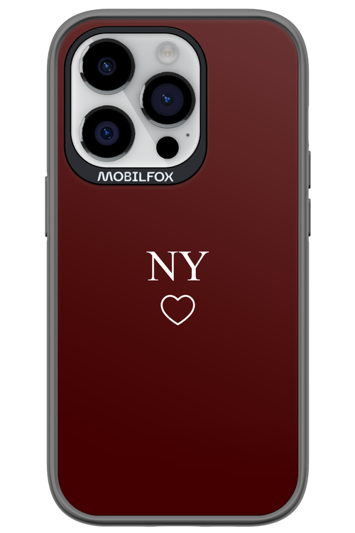 NY Burgundia 2.0 - Apple iPhone 14 Pro