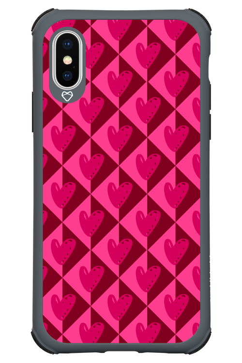 Holiday Heartss - Apple iPhone X