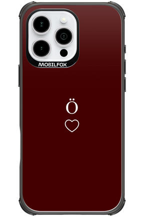 O Burgundia II 2.0 - Apple iPhone 16 Pro Max