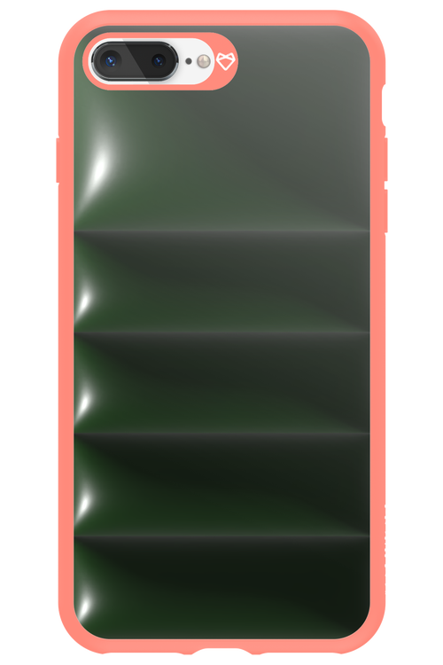 Earth Green Puffer Case - Apple iPhone 7 Plus