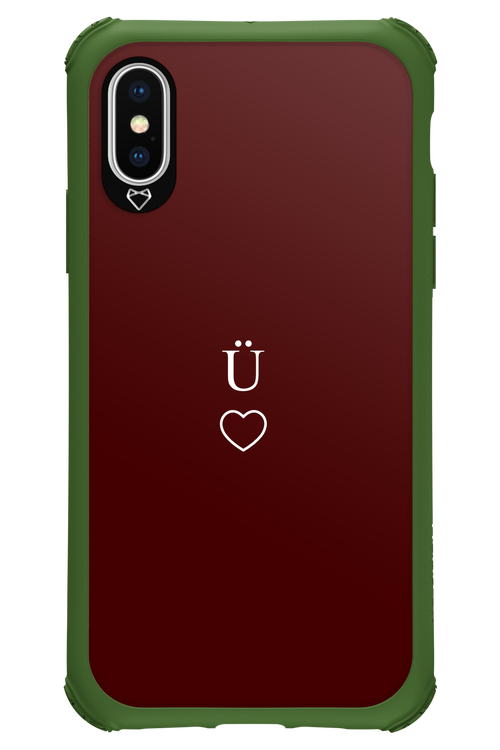 U Burgundia II 2.0 - Apple iPhone XS